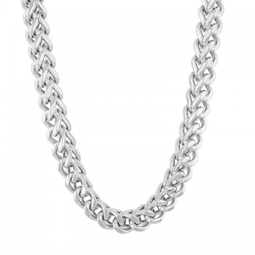 Men's High Polish Franco Chain Necklace