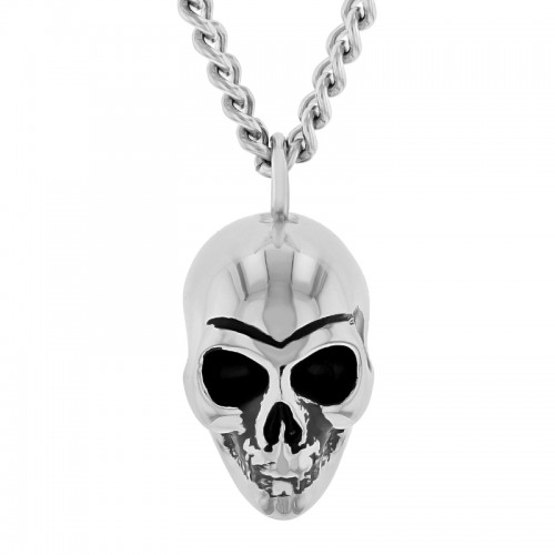 Stainless Steel Skull Pendant