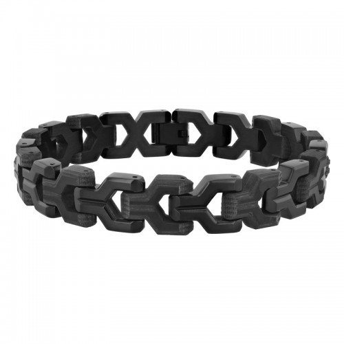 Men's Stainless Steel Chain Link Bracelet