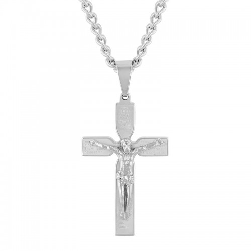 Stainless Steel Crucifix Pendant