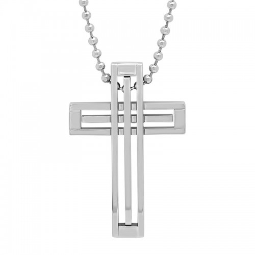 Stainless Steel Cross Pendant