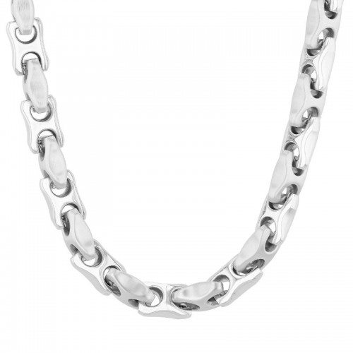 Stainless Steel Puff Mariner Link Fashion Chain
