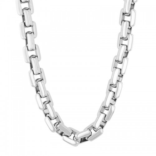 Men's Stainless Steel Box Chain Link Necklace
